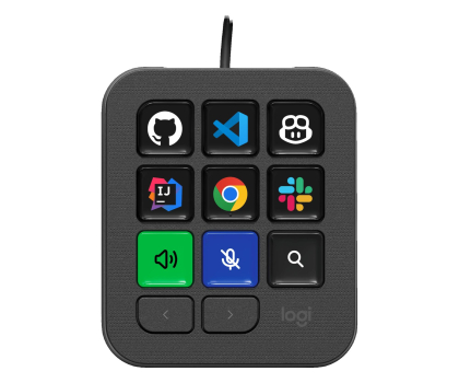 Akcesorium do streamingu Logitech MX Keypad grafit